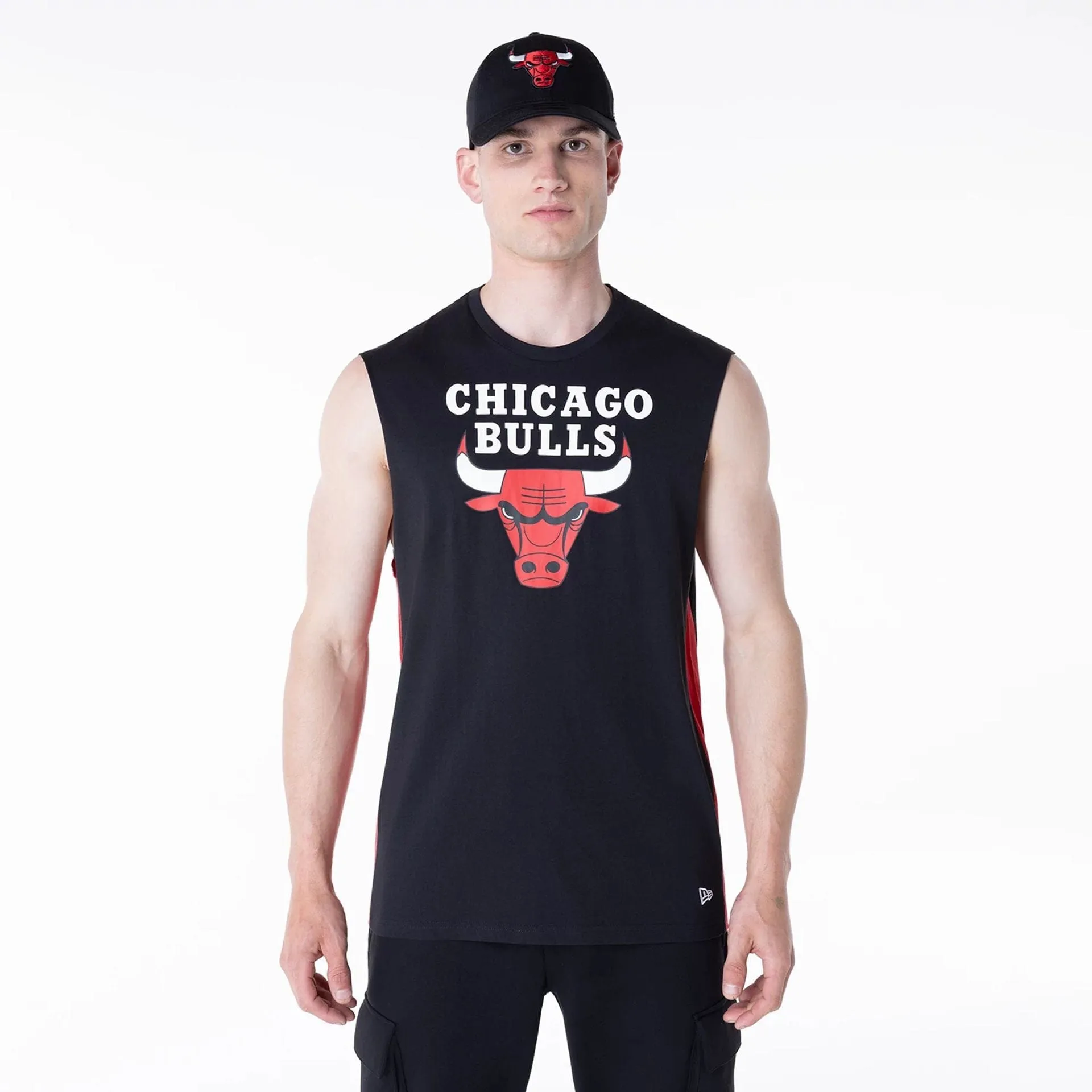 Chicago Bulls NBA Panel Black Vest Easter Abrasion resistant