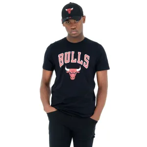 Work efficiency Chicago Bulls NBA Regular Black T-Shirt