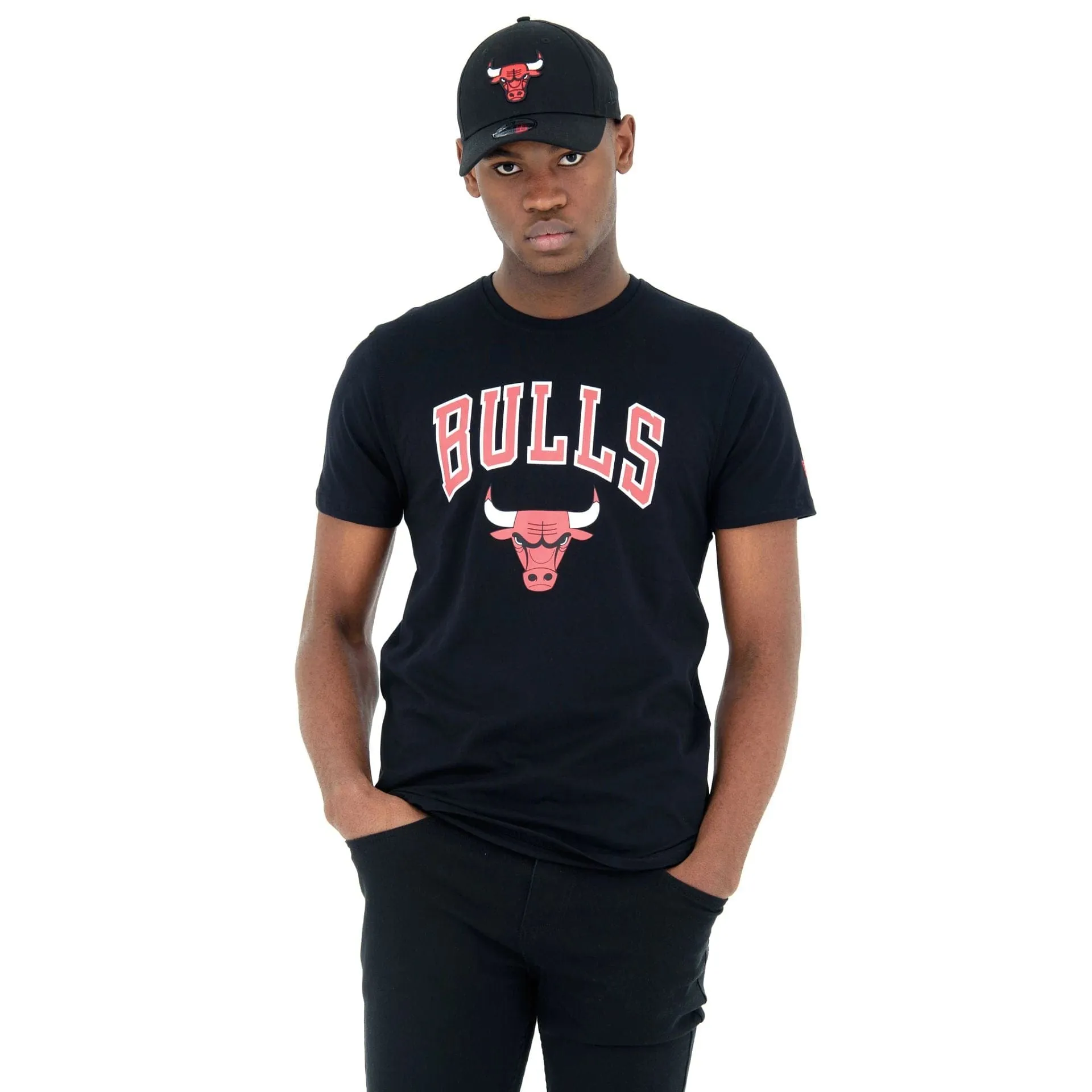 Work efficiency Chicago Bulls NBA Regular Black T-Shirt