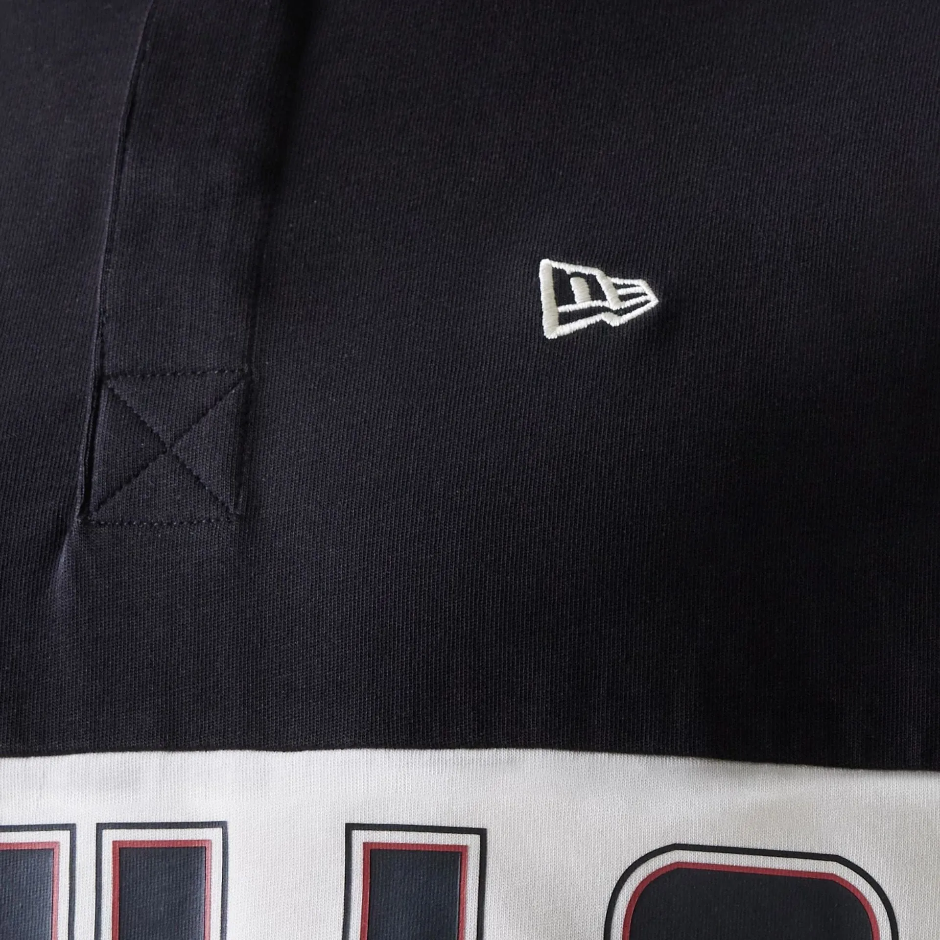 Quick Comfort Design Chicago Bulls NBA Rugby Black Long Sleeve Polo