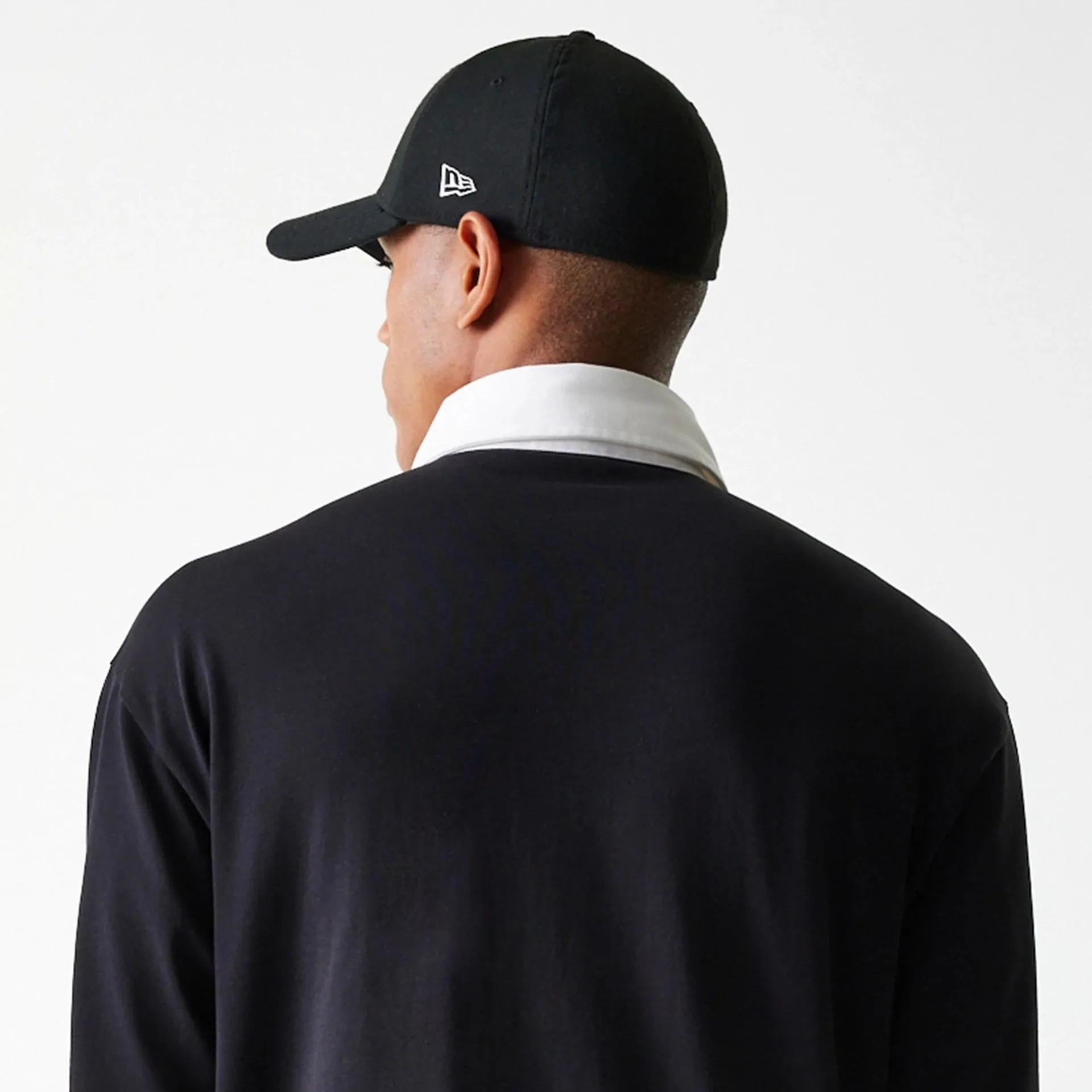 Relax Style Trend Chicago Bulls NBA Rugby Black Long Sleeve Polo