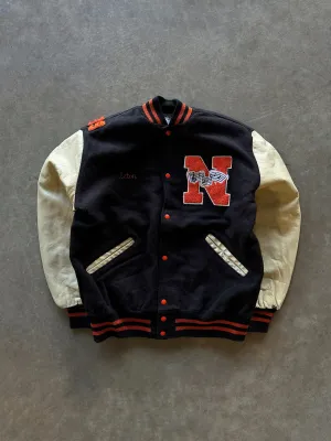 90s ??Mustang?? varsity jacket (XL) Everyday Look Layered Drape