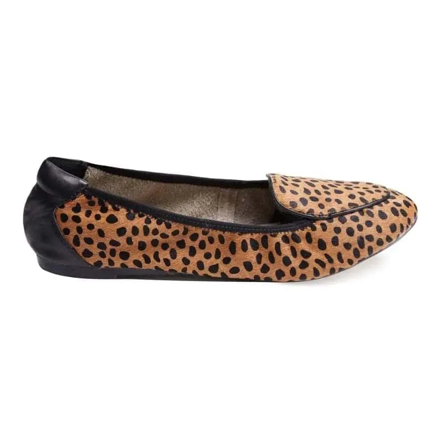 Day Style River Path Clapham - Leopard Print Leather Loafers