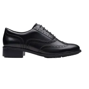 Slow Pace Clarks Womens Shoe Havisham Oak Black Leather