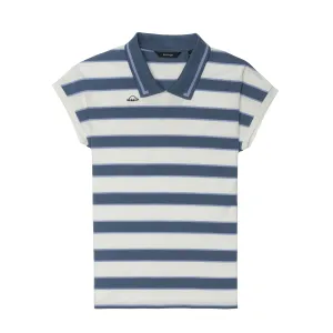 Ethically Sourced Material RADMOR Karley Boat Stripe - True Blue / Snow White