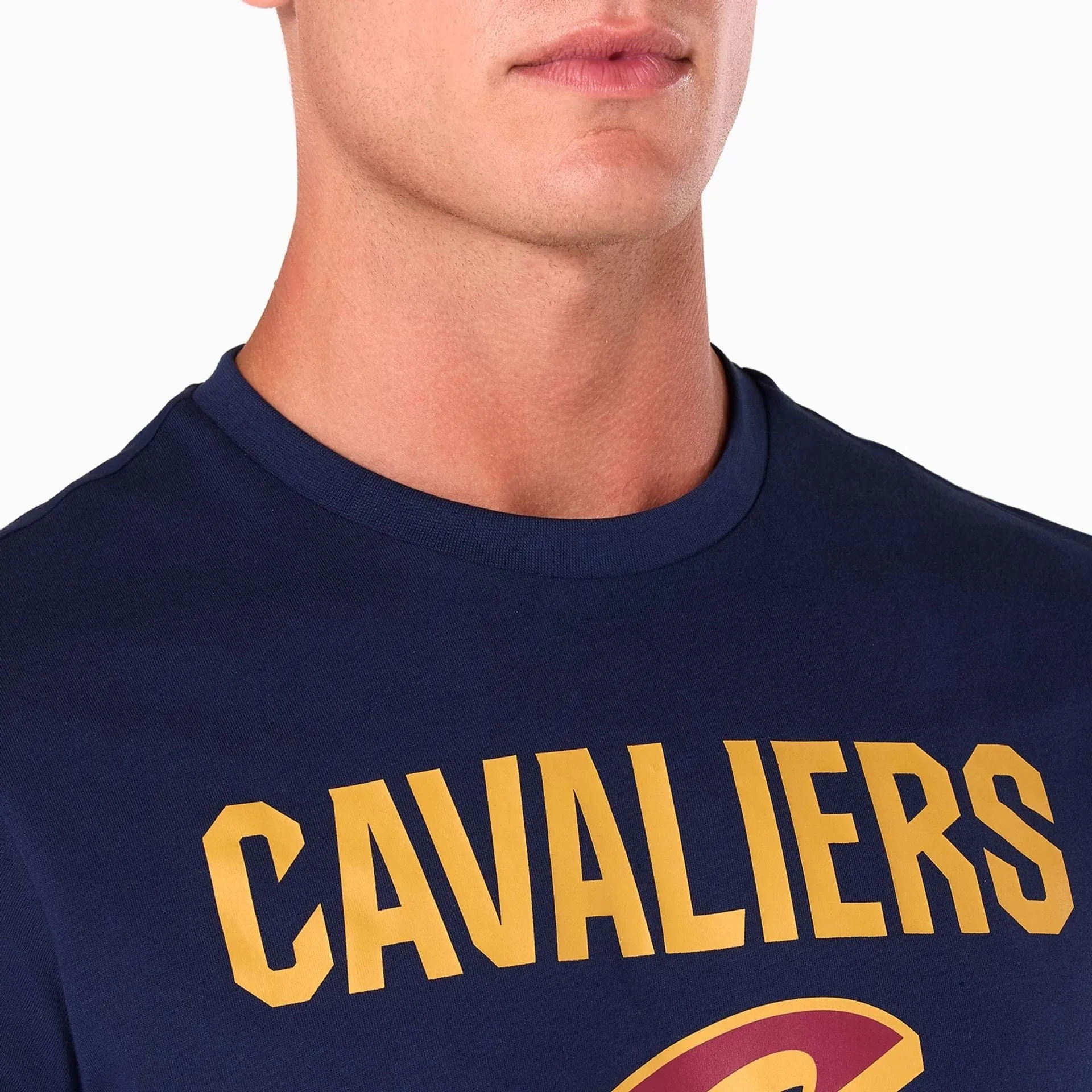 Cleveland Cavaliers NBA Navy T-Shirt Timeless Appeal Comfortable Design