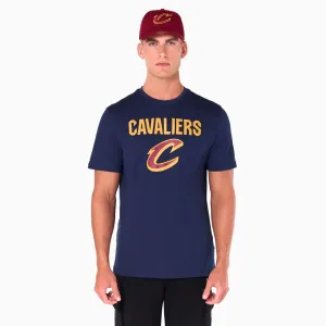 Weekend Smart Cleveland Cavaliers NBA Navy T-Shirt