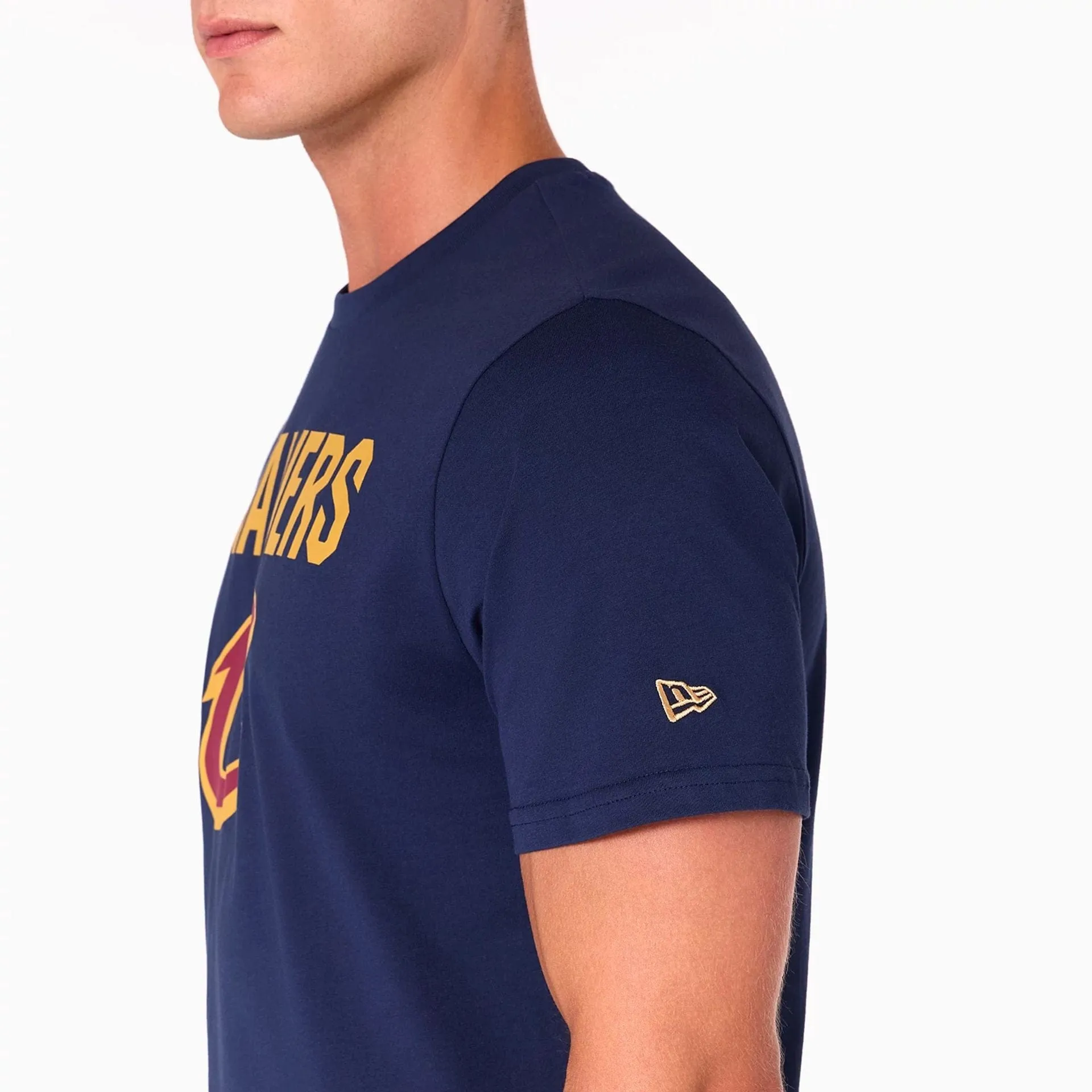 Sleek Layers Cleveland Cavaliers NBA Navy T-Shirt
