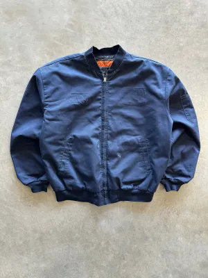 1990s work jacket VUOTA (XL) Wind Resistant Coating Compressed Packing Design