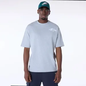 Baltimore Ravens Super Bowl Graphic Grey Oversized T-Shirt Daily Comfort Style