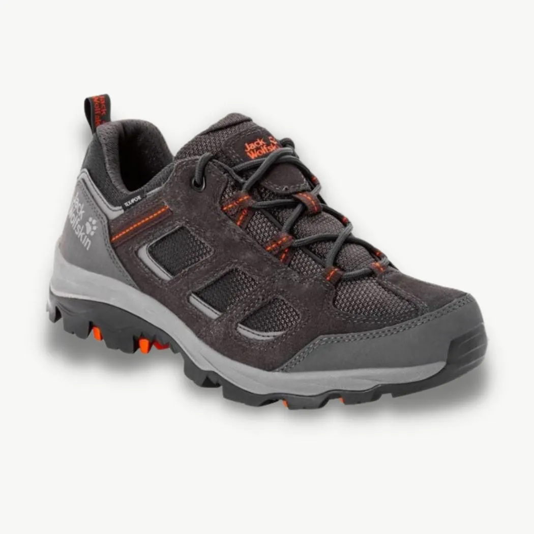 jack wolfskin Vojo 3 Texapore Low Men's Waterproof Hiking Shoes Cushioned Midsole Support