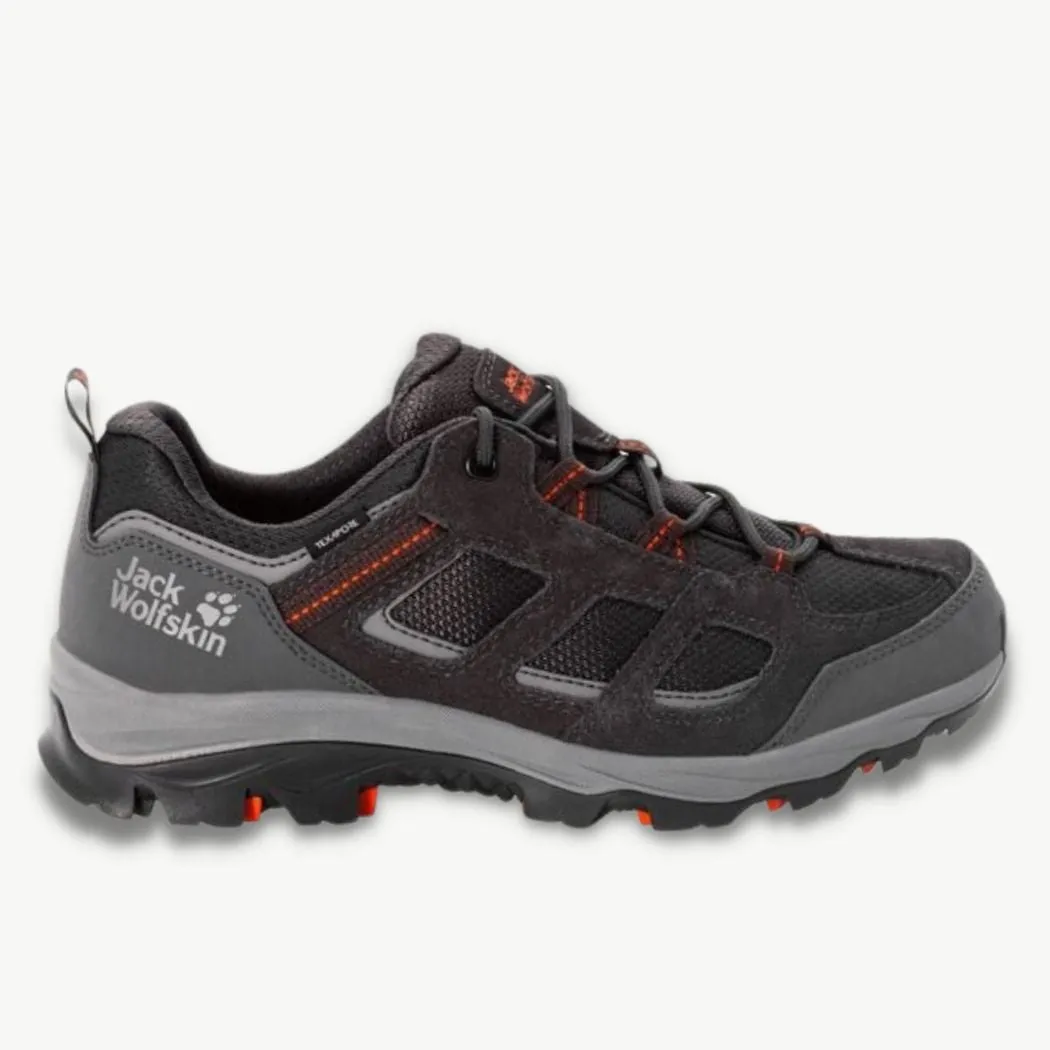 jack wolfskin Vojo 3 Texapore Low Men's Waterproof Hiking Shoes TPU Stability Shank adjustable - strap shoes