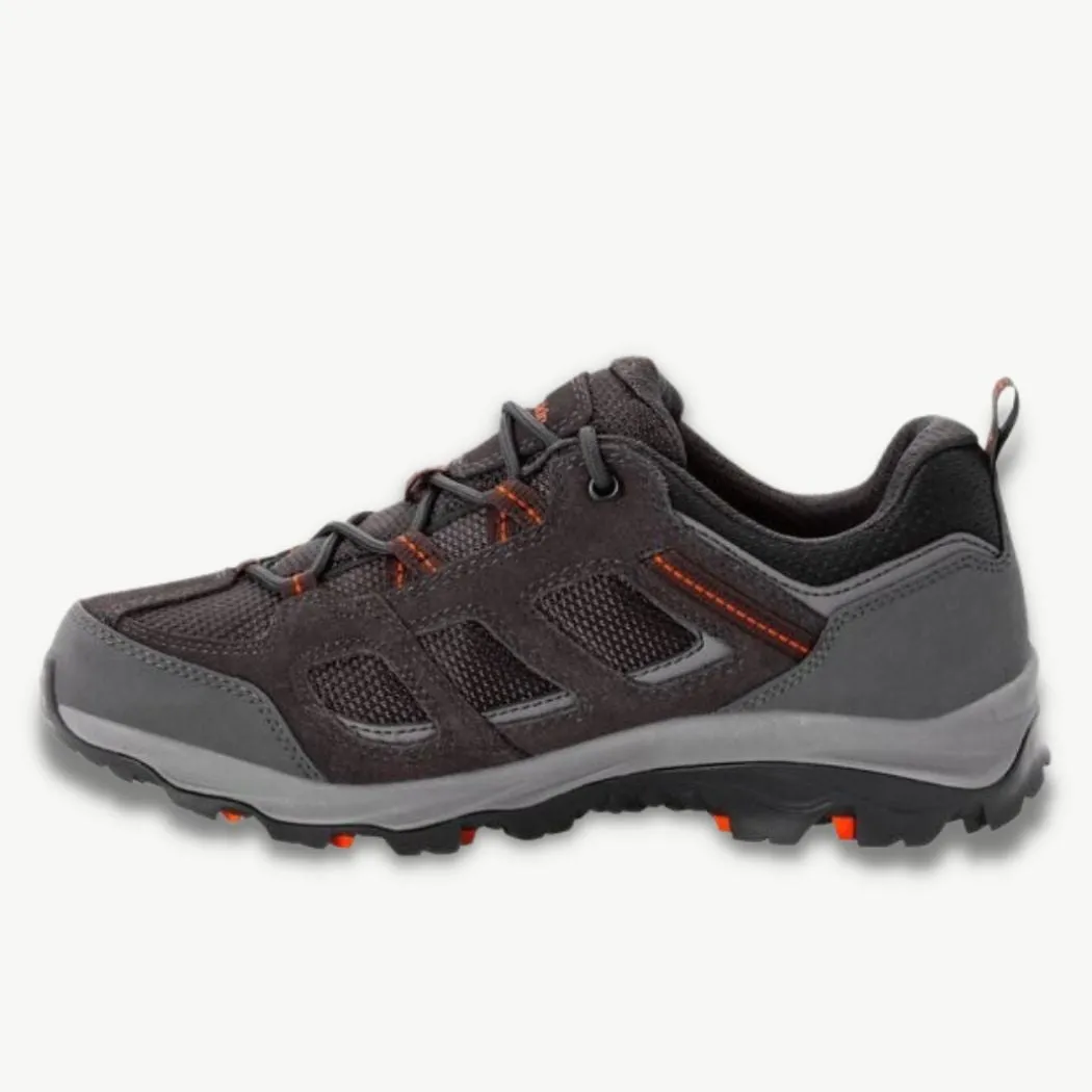 jack wolfskin Vojo 3 Texapore Low Men's Waterproof Hiking Shoes Ultra Cushioned Heel Torsion Guide