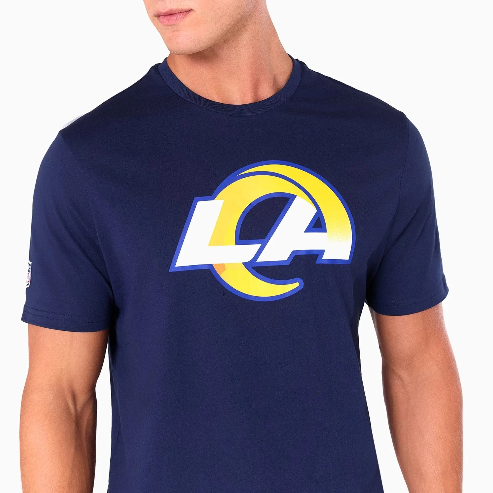 LA Rams NFL Navy T-Shirt Trendy Comfort Wear Perfect for Workouts