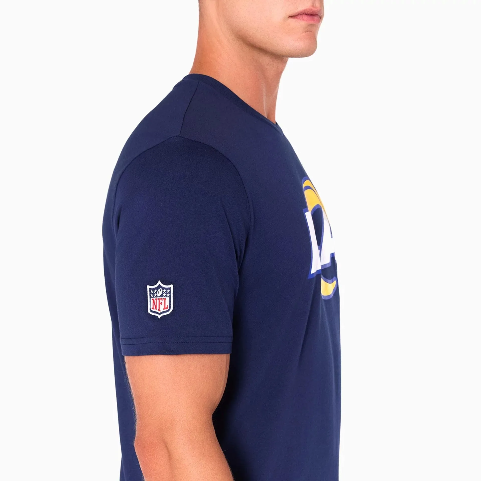 Stretch performance LA Rams NFL Navy T-Shirt