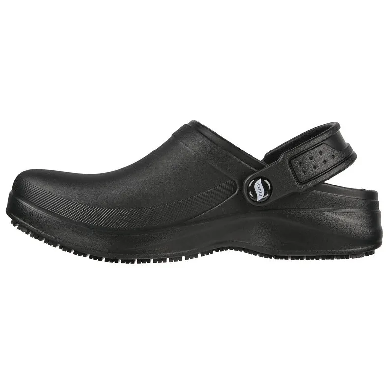 Skechers Womens Shoe Riverbound Pasay Black Zero Drop Platform Ventilated Design