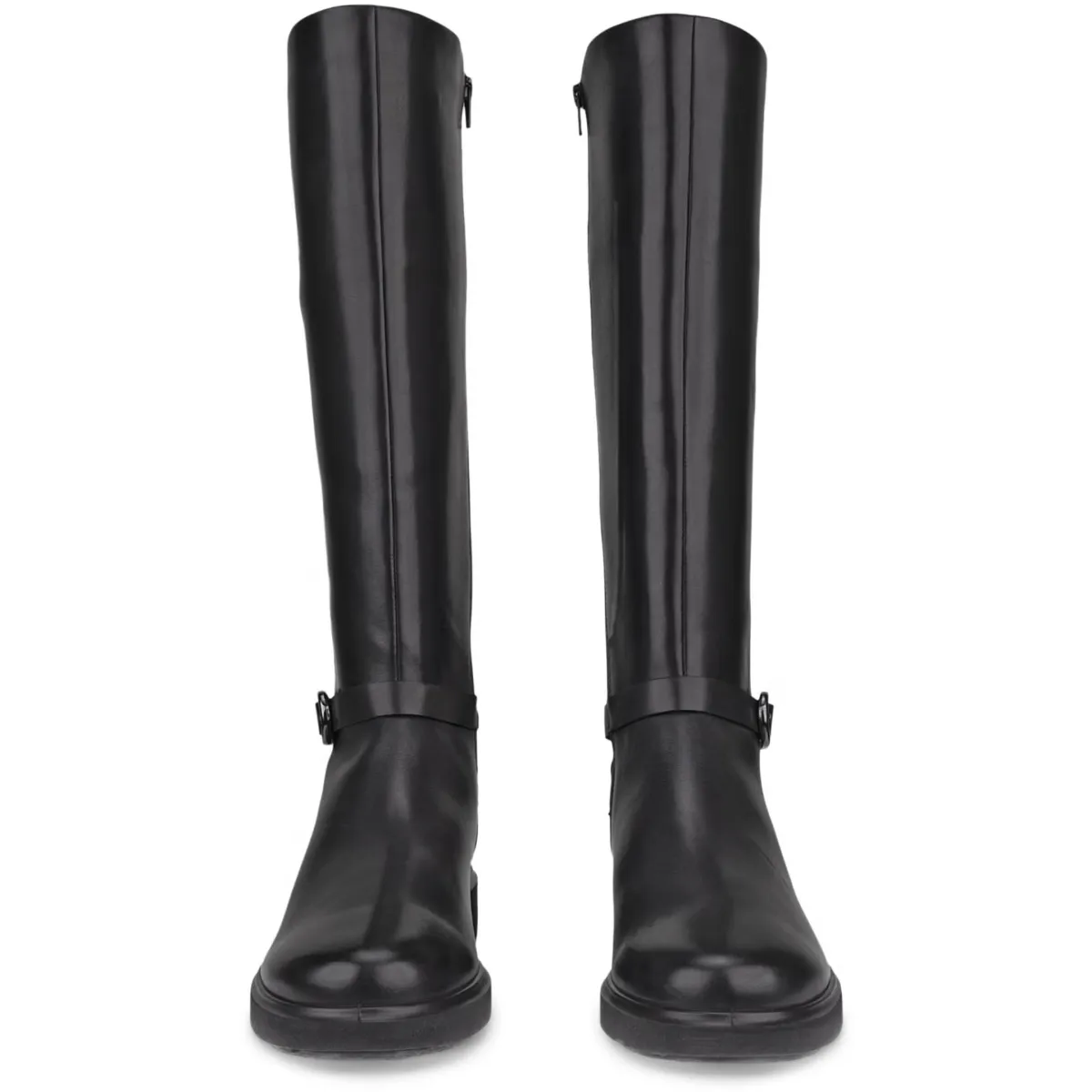 Cool Mesh Comfy Fit Ecco Women's Metropole Amsterdam Knee-High Black Leather