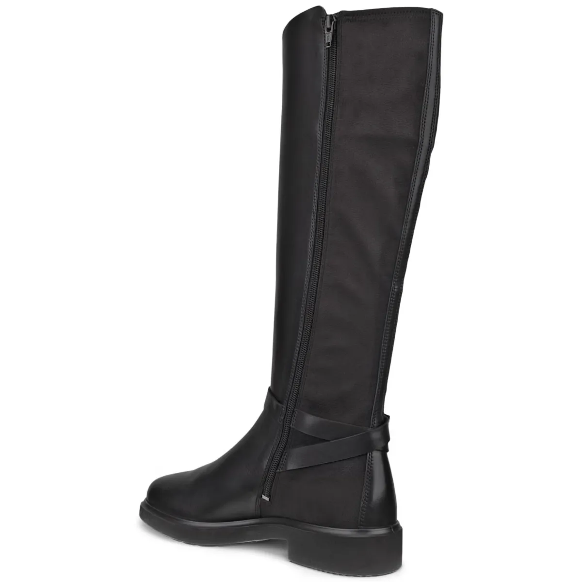 Ecco Women's Metropole Amsterdam Knee-High Black Leather Move Comfort Core Fit