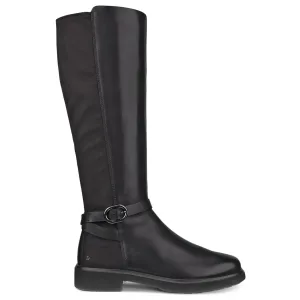 Smart option Marathon Walk Ecco Women's Metropole Amsterdam Knee-High Black Leather