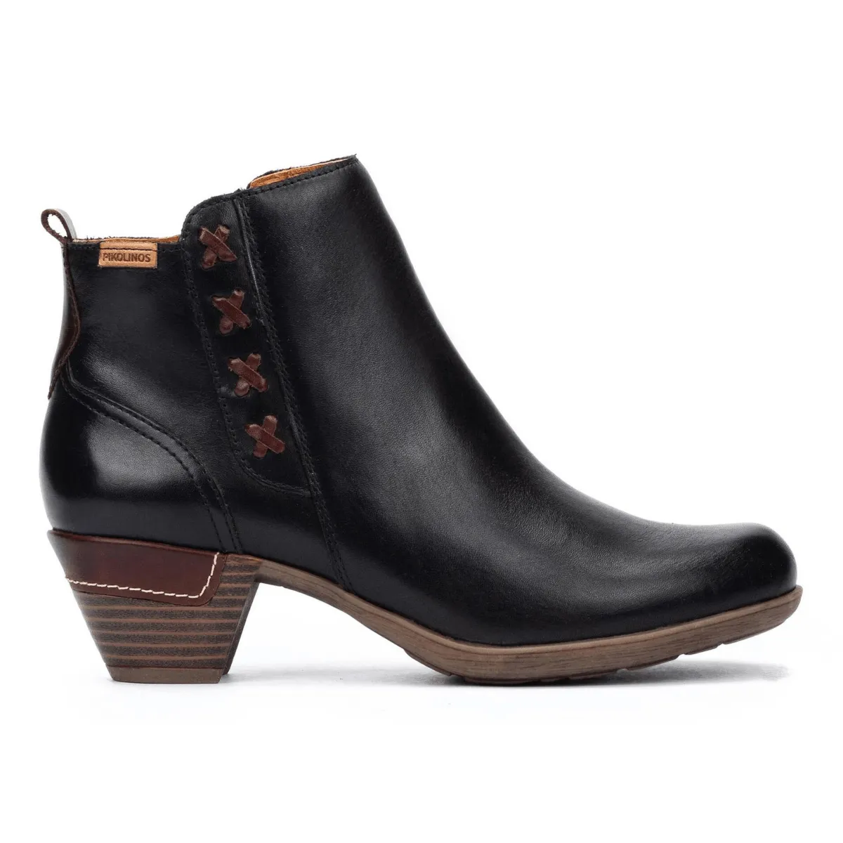 Low noise Pikolinos Women's Rotterdam Black Leather