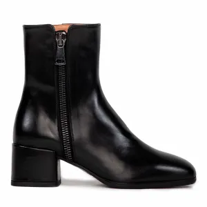 Homers Women's Niki Supreme Black Leather Smooth   finish Slow Pace