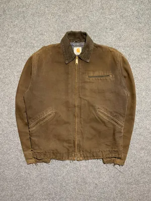 Eco Friendly Dye Process 80s Carhartt Detroit Jacket Made in USA (M)