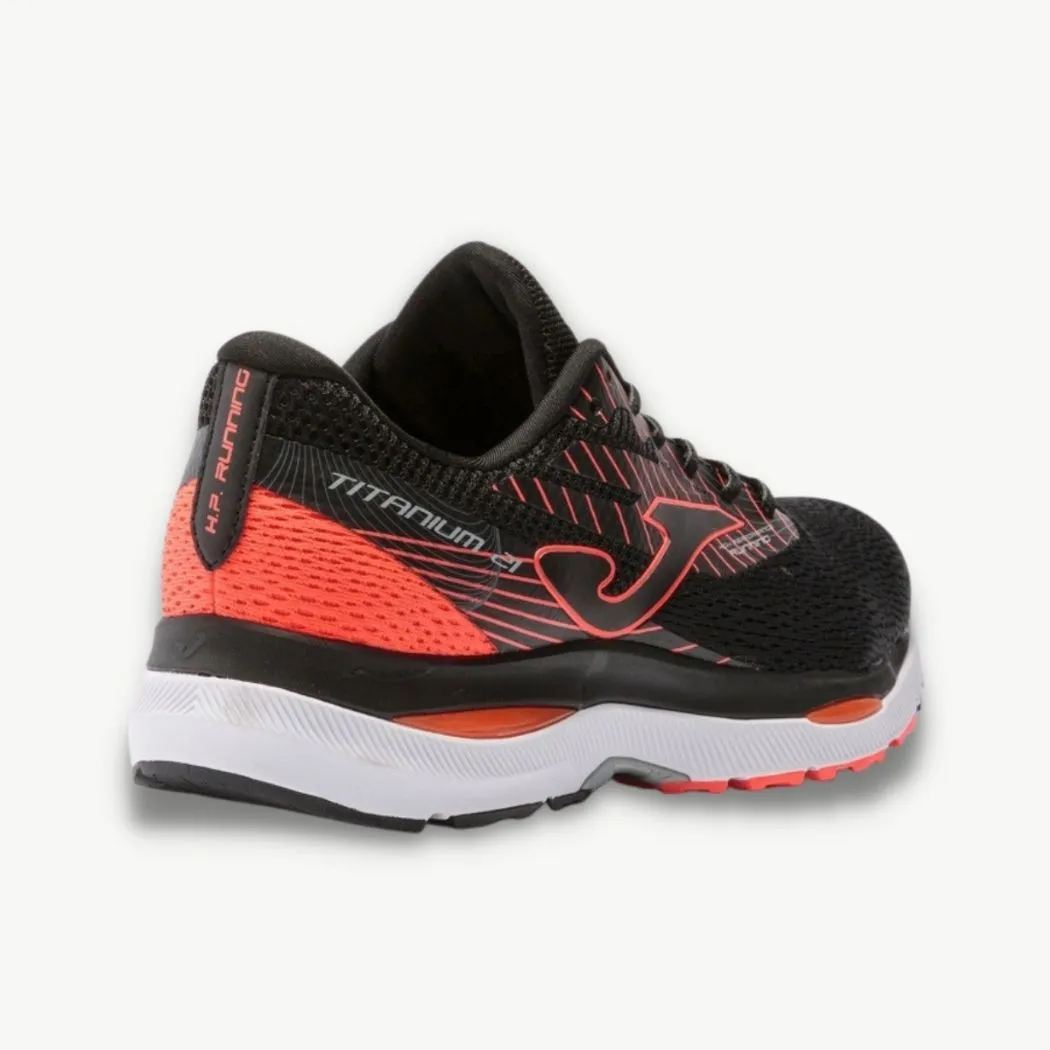 joma Titanium 2101 Men's Running Shoes running in a soccer field area shoes