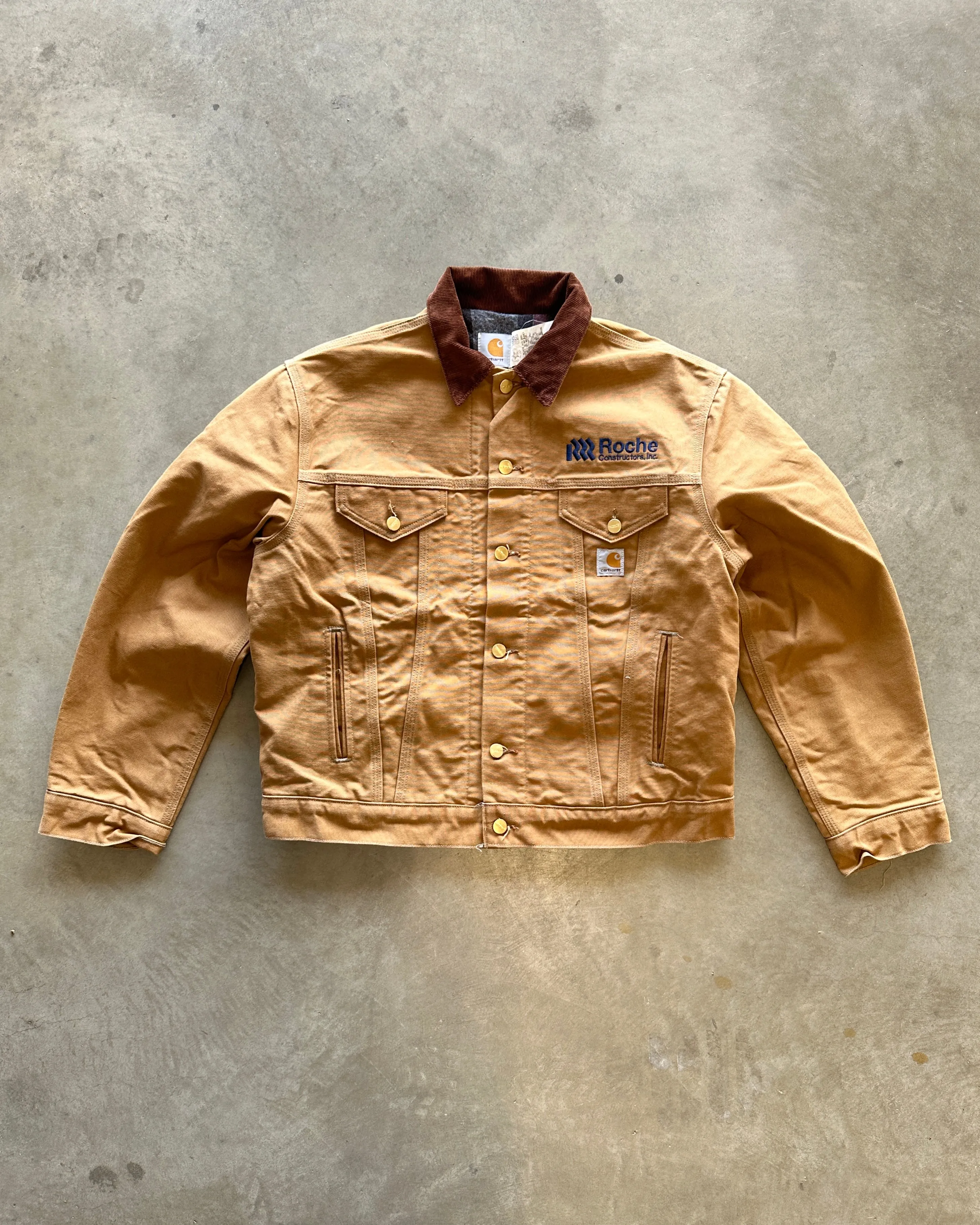 90s Carhartt Trucker Jacket (M) Crisp Walk Look MultiPocket Configuration