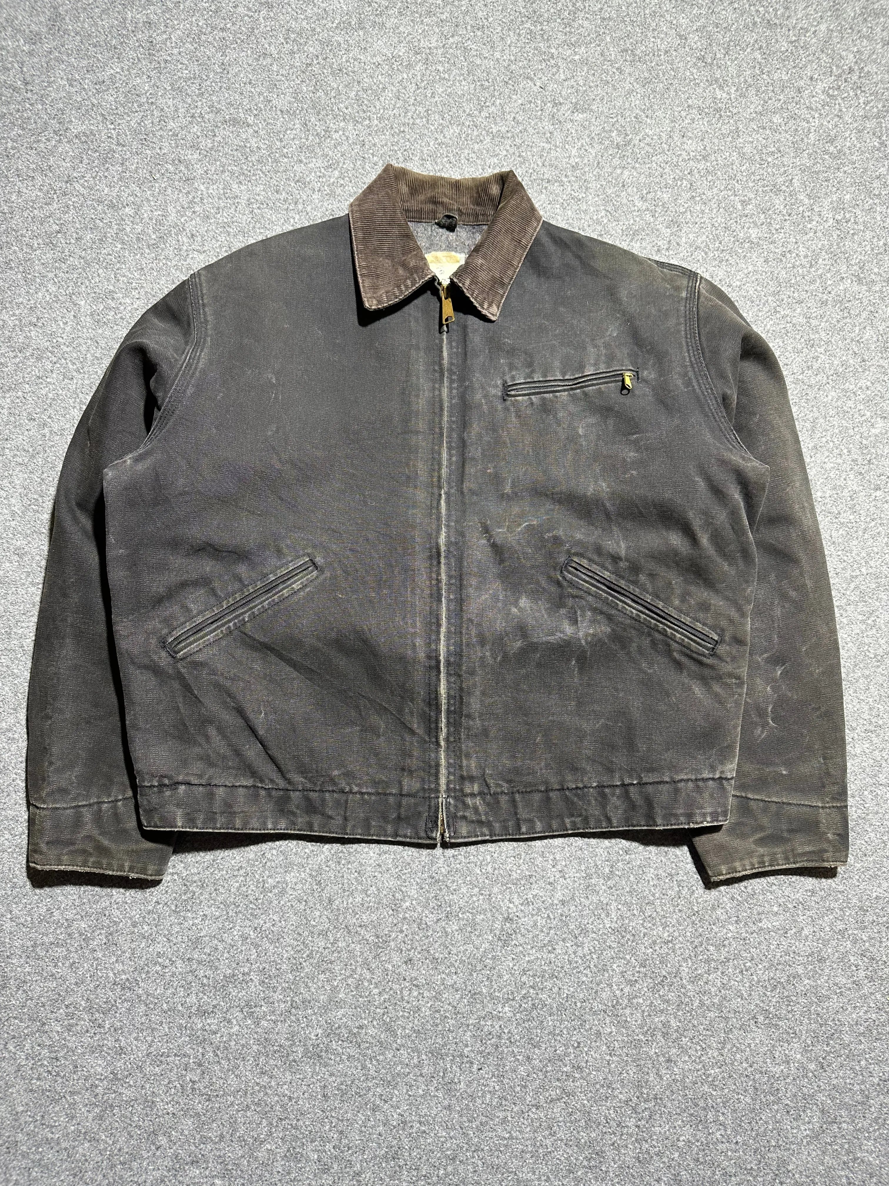 Water Based Coating 80s Carhartt Detroit jacket Made in USA (L)