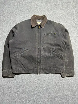 Water Based Coating 80s Carhartt Detroit jacket Made in USA (L)