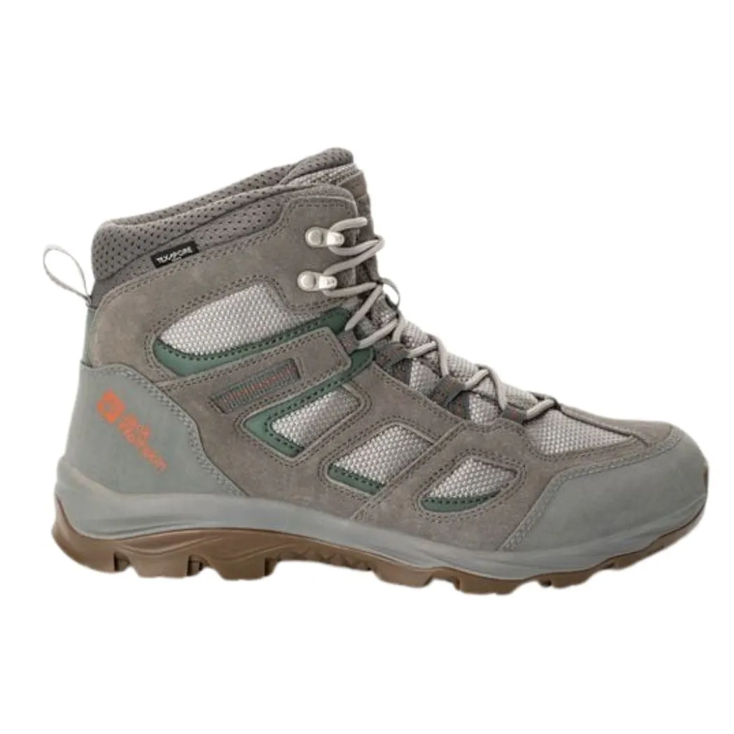 jack wolfskin Vojo 3 Texapore Mid Men's Waterproof Hiking Shoes Comfort Strap Durable Footwear