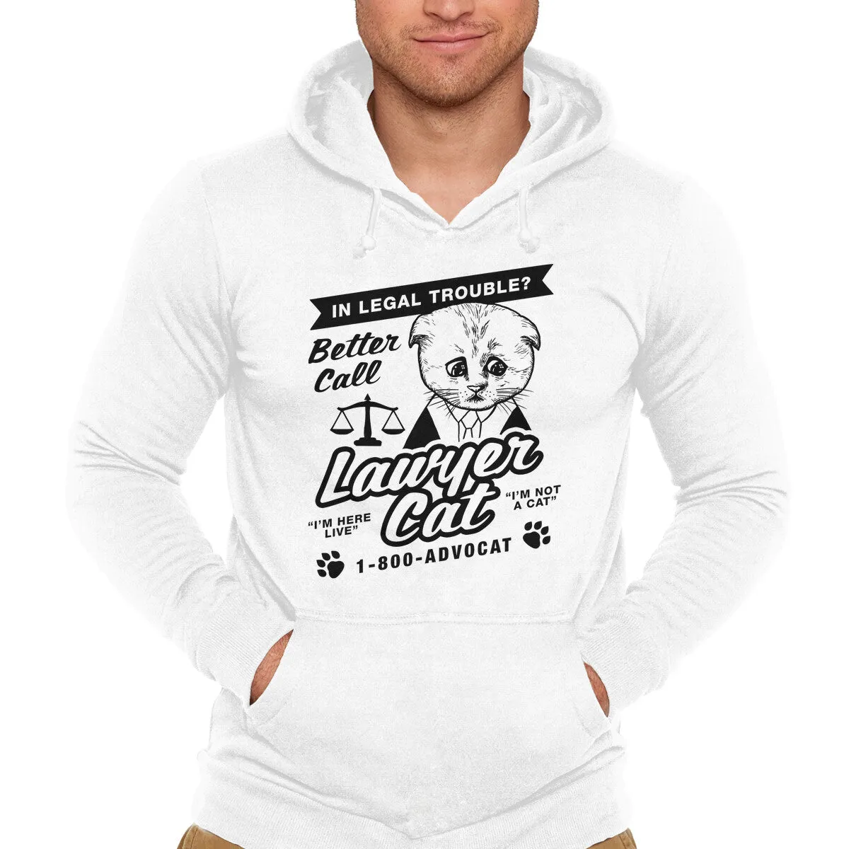 Better Call Lawyer Cat anti pill coating