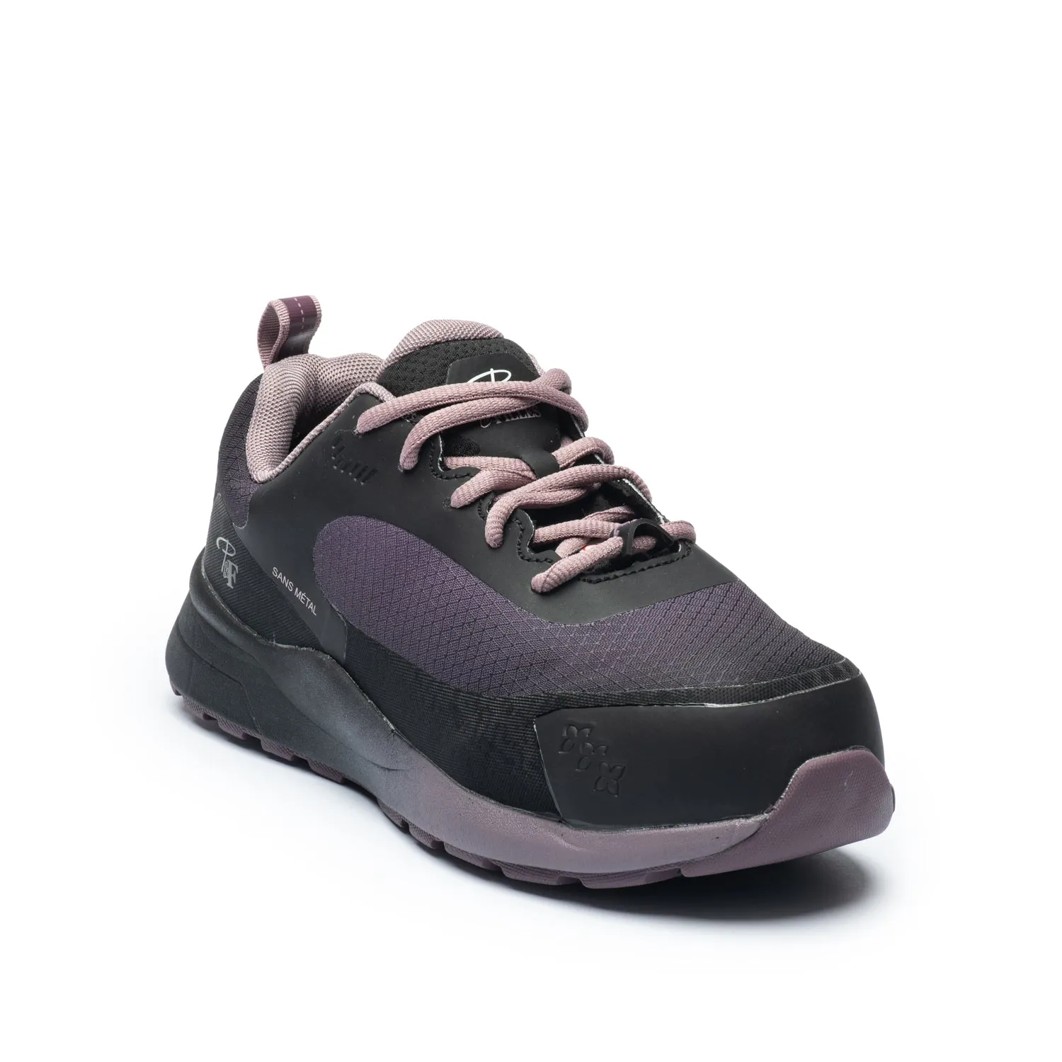 Powerfit Women's Composite Toe Safety Shoes PF6004 Comfort Curve Padded Comfort Standing Workers