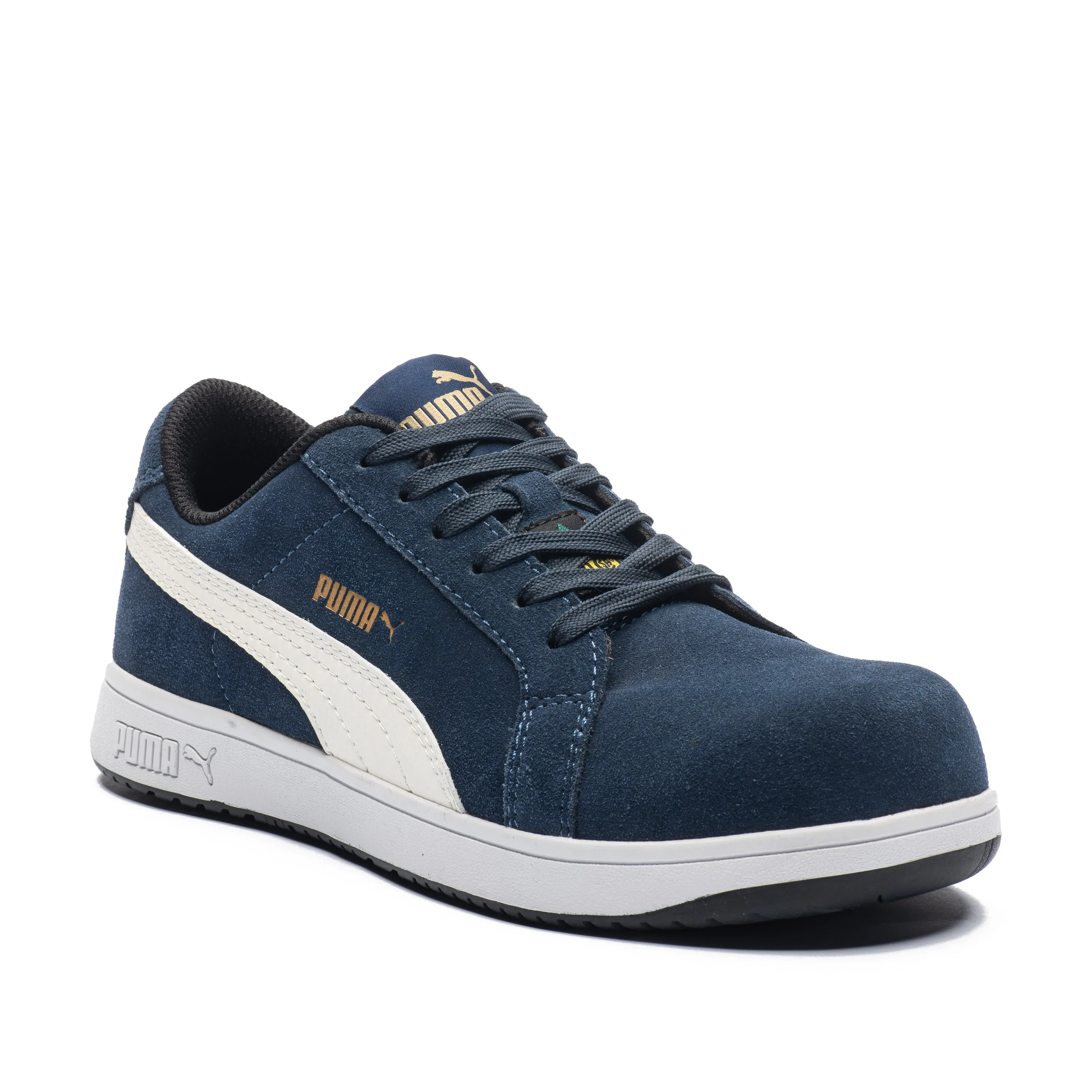 Foam Lining Standing Workers Iconic Suede Navy Low Composite Toe Safety Shoes 640023 - Limited Sizing