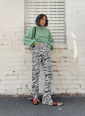 Yearlong Fit Classic Autumn Days Adult Fashion Alabama Jeans Zebra