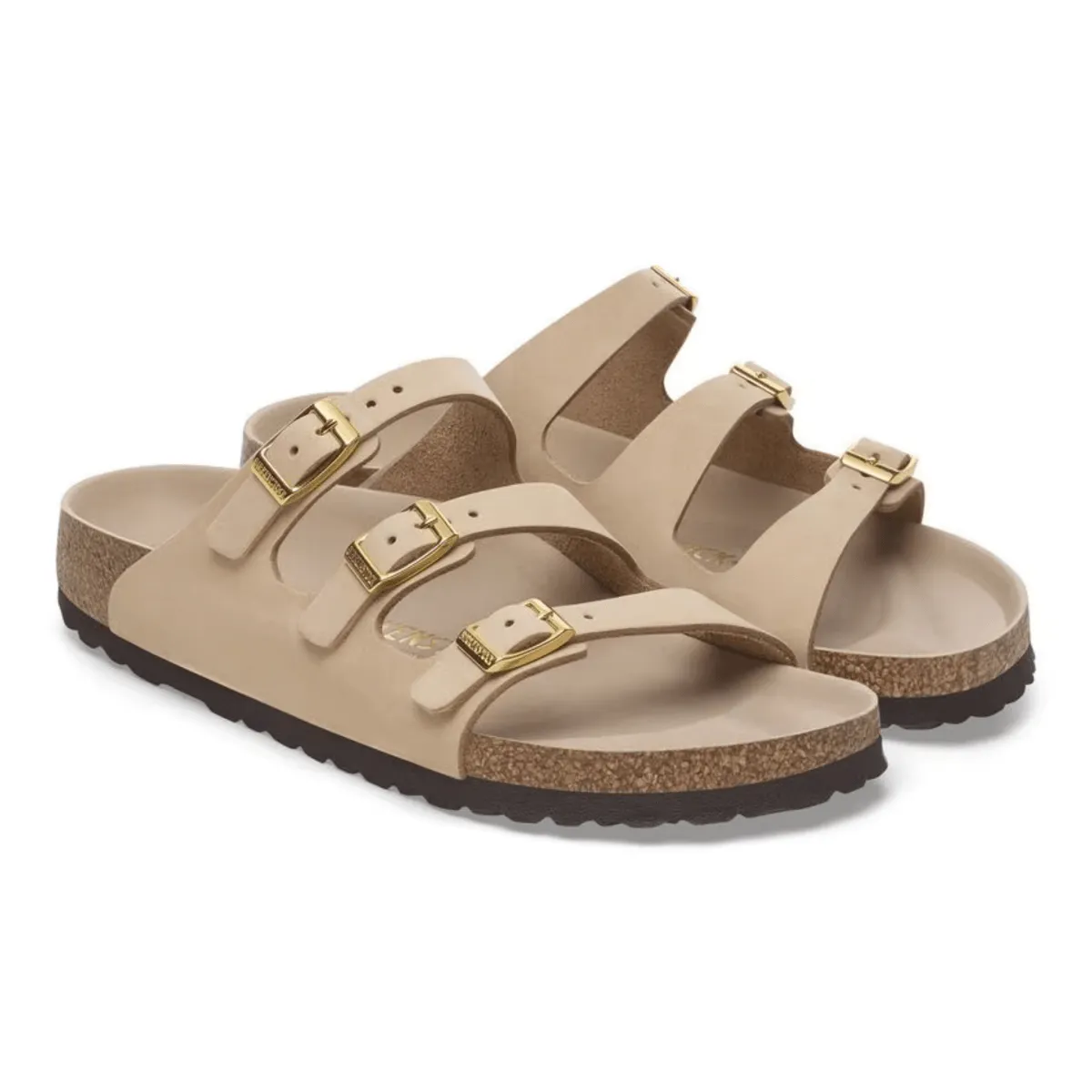 Concert Style Birkenstock Women's Florida Sandcastle Nubuck