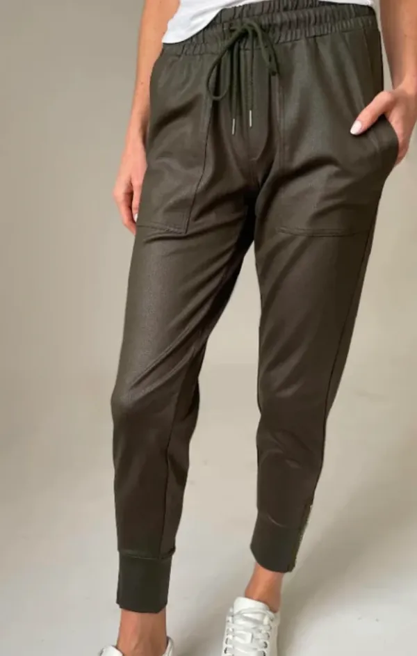 Active Comfort Fit Headliner Coated Zip Jogger