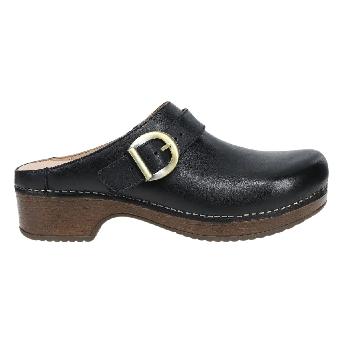 MeshMaterial Dansko Women's Baylor Black Calf Mule