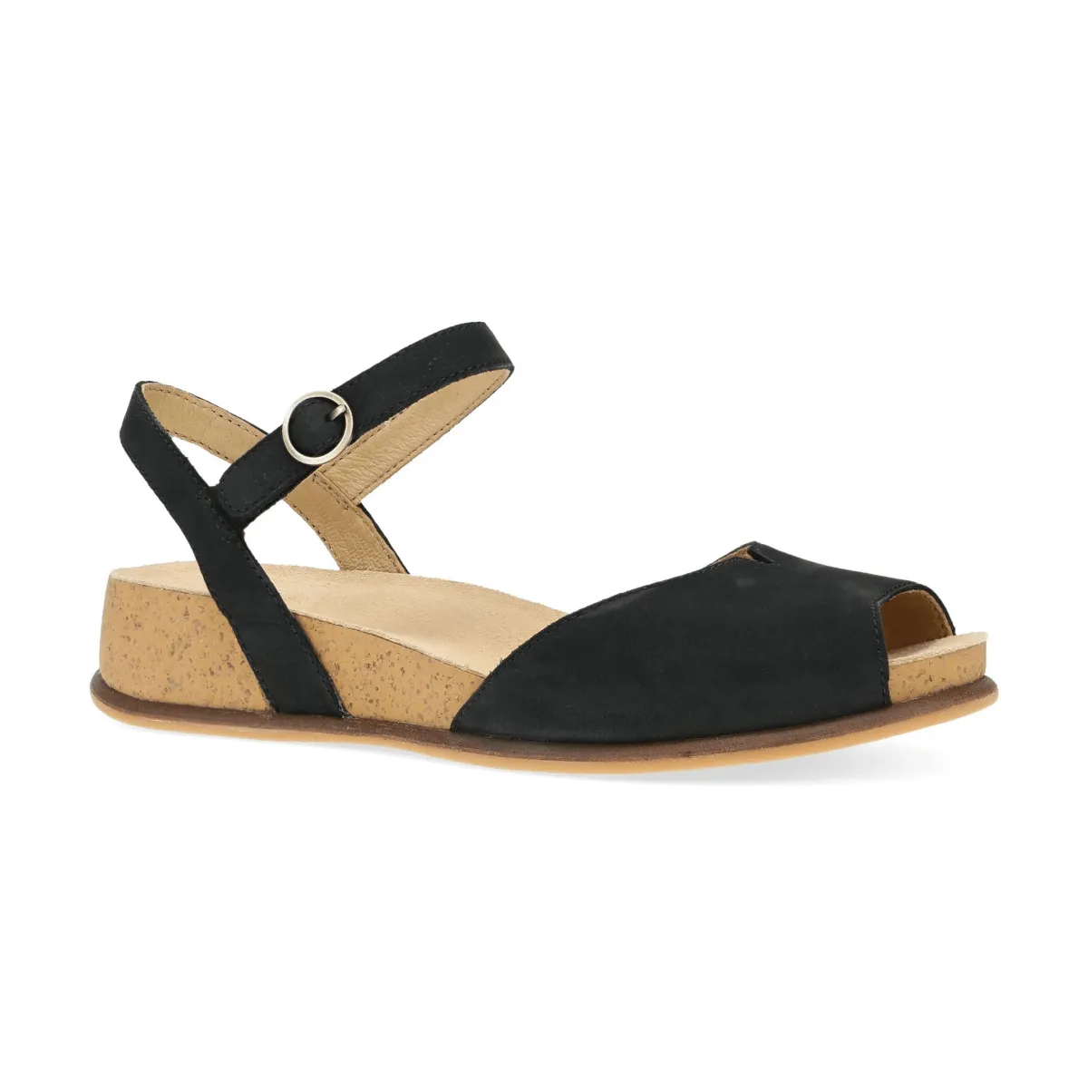 Dansko Women's Cass Black Milled Nubuck Weekend Fit