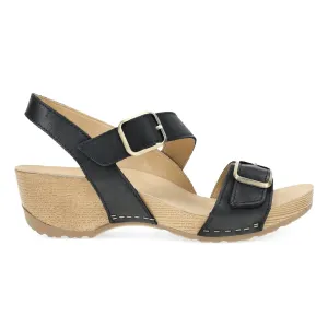 Dansko Women's Trinity Black Burnished Nubuck City Edge