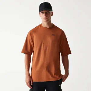 Daily Comfort Style New Era Essential Brown Oversized T-Shirt