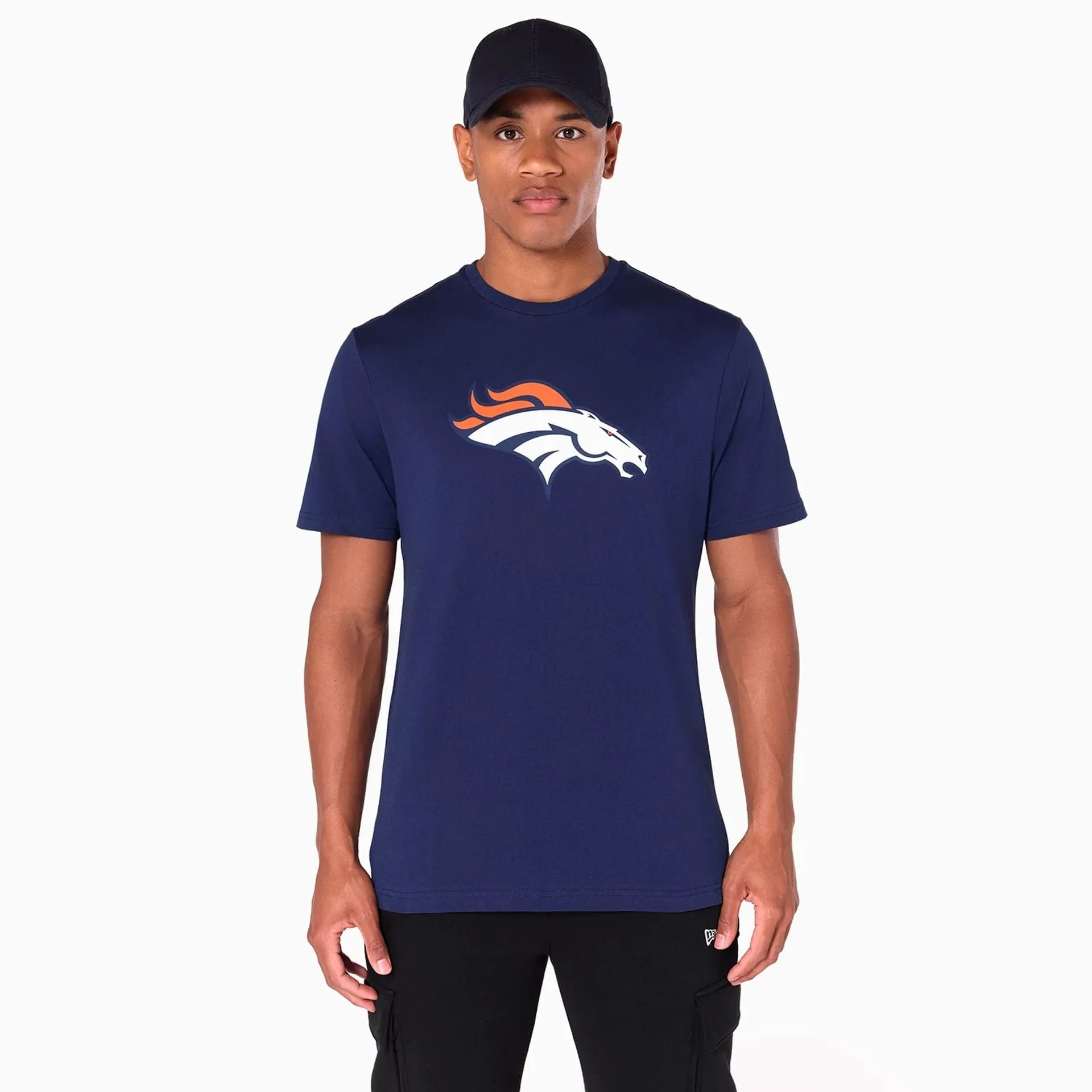 Denver Broncos NFL Navy T-Shirt Streetwear Style