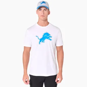 Detroit Lions NFL White T-Shirt Fresh Style Trend Casual Performance Fit