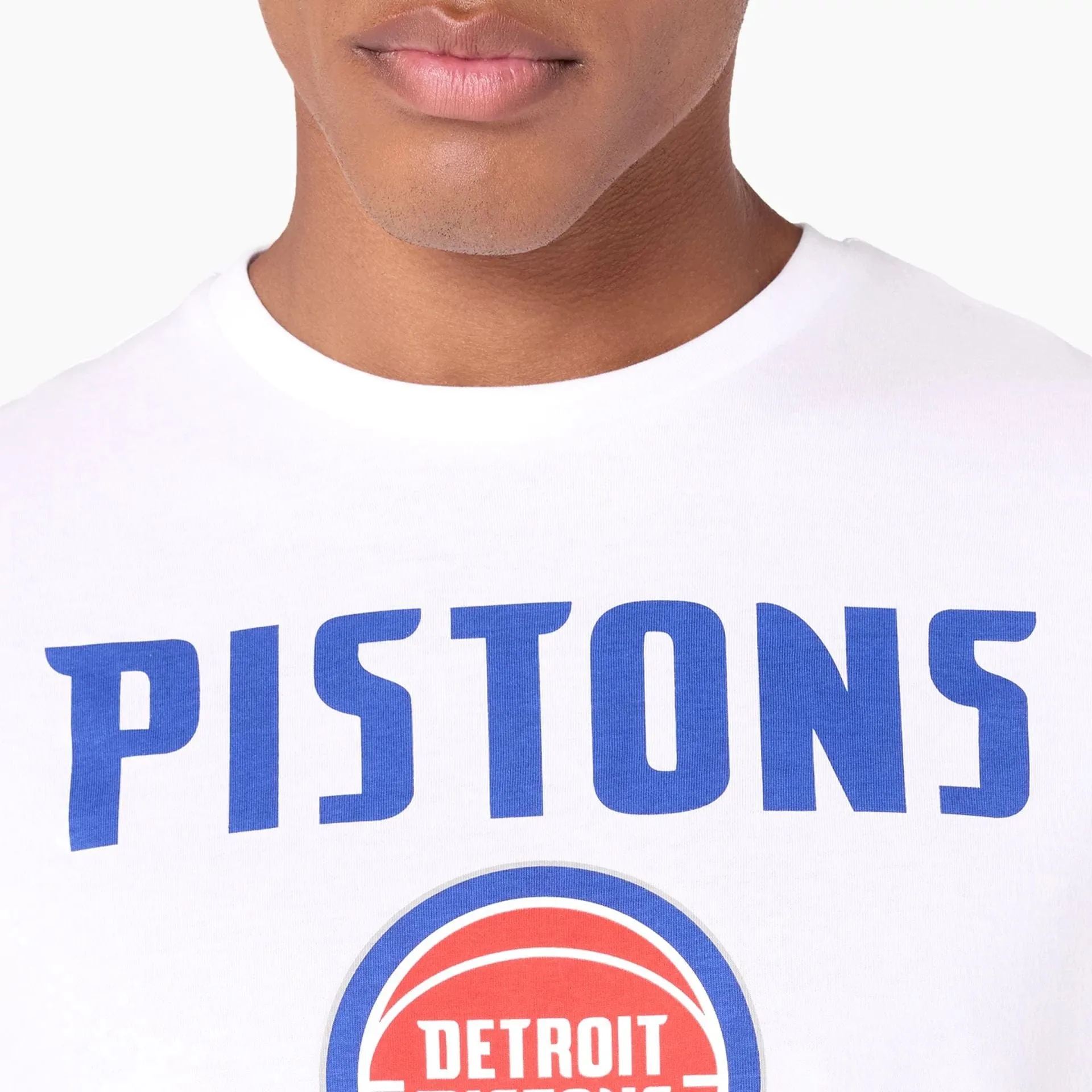 Trendy Comfort Detroit Pistons NBA White T-Shirt