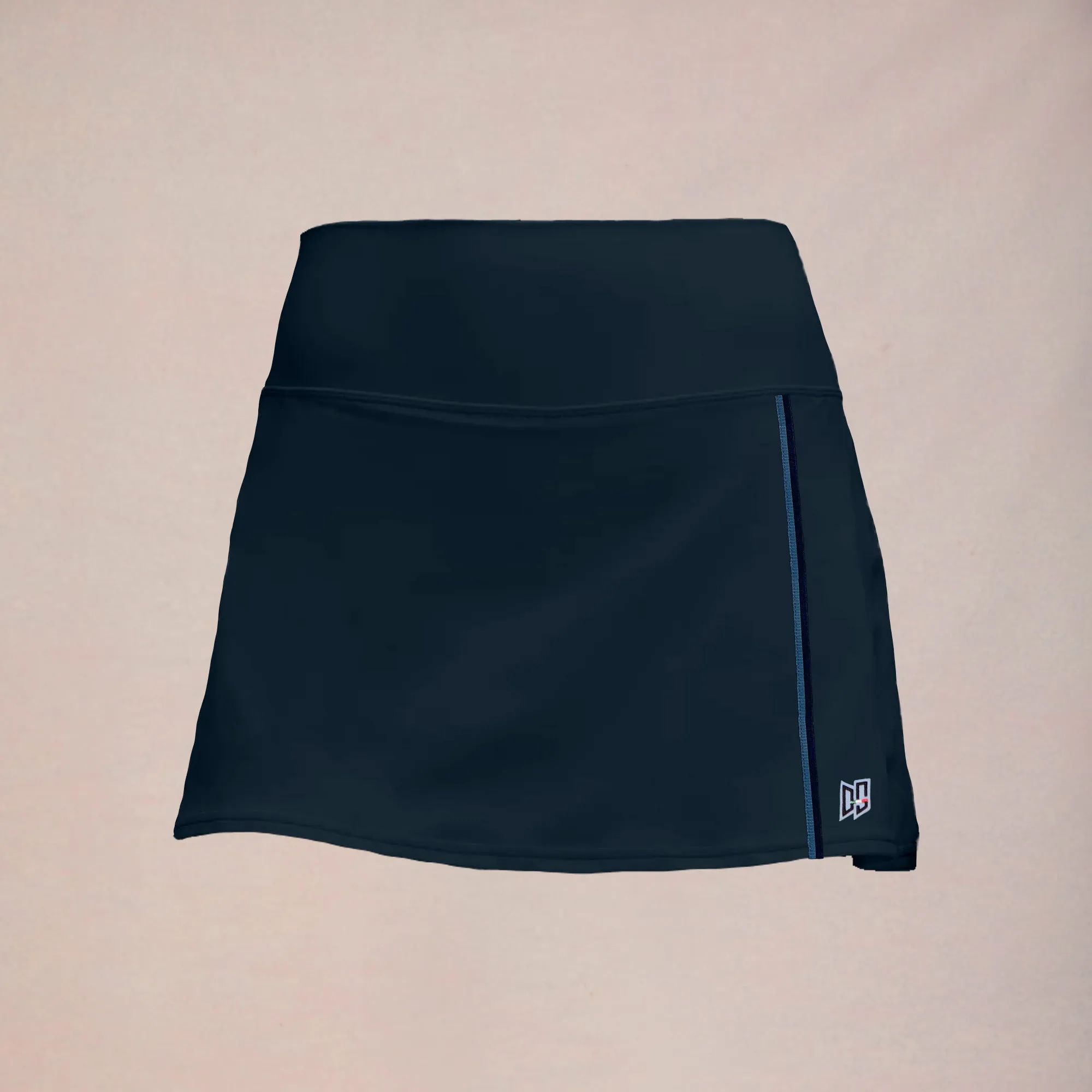 High low hem Comfortable Motion DonnaSport Portofino Aline Skirt - Oceano di Mezzanotte