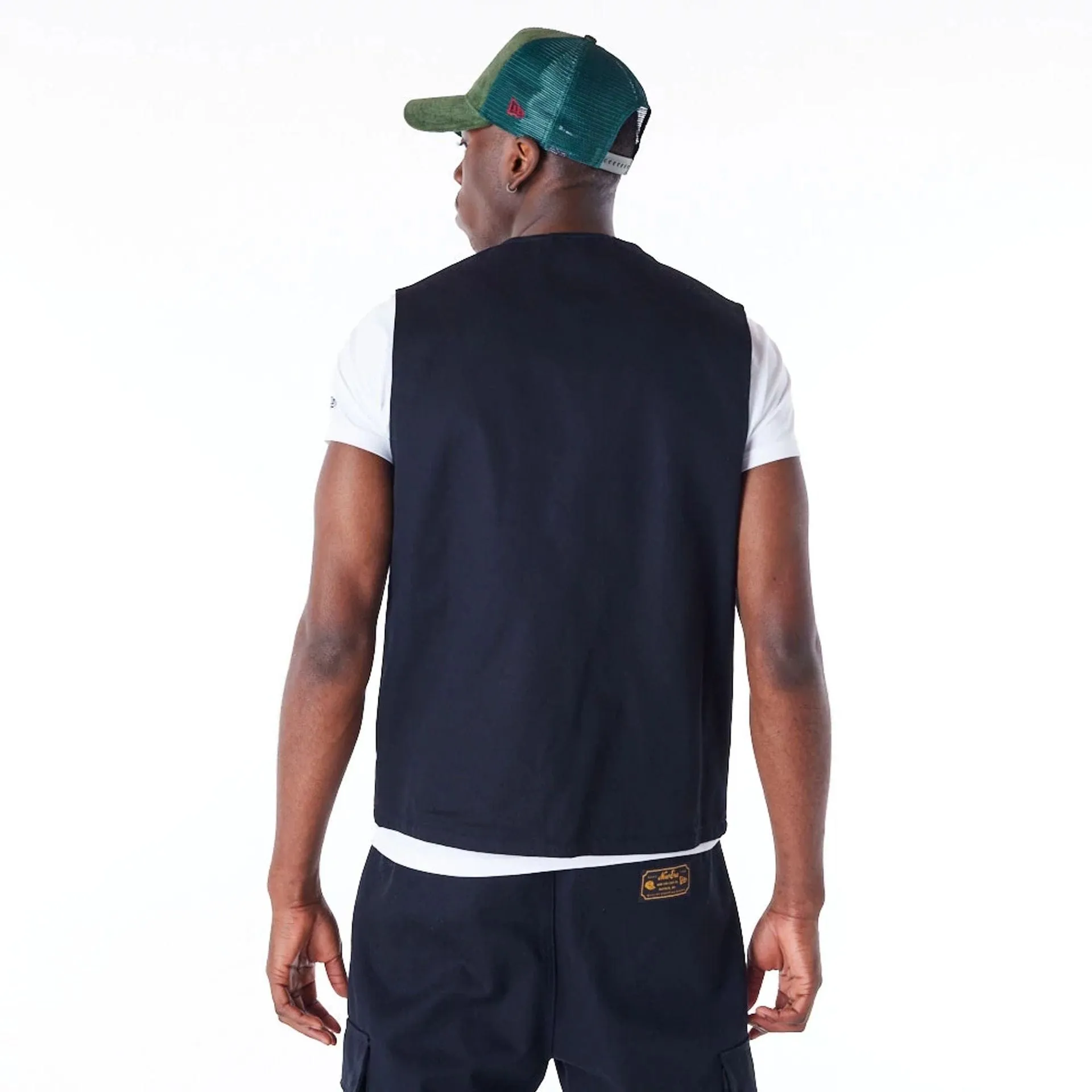 Layer Ready Breathable Stretch New Era Black Utility Vest Top