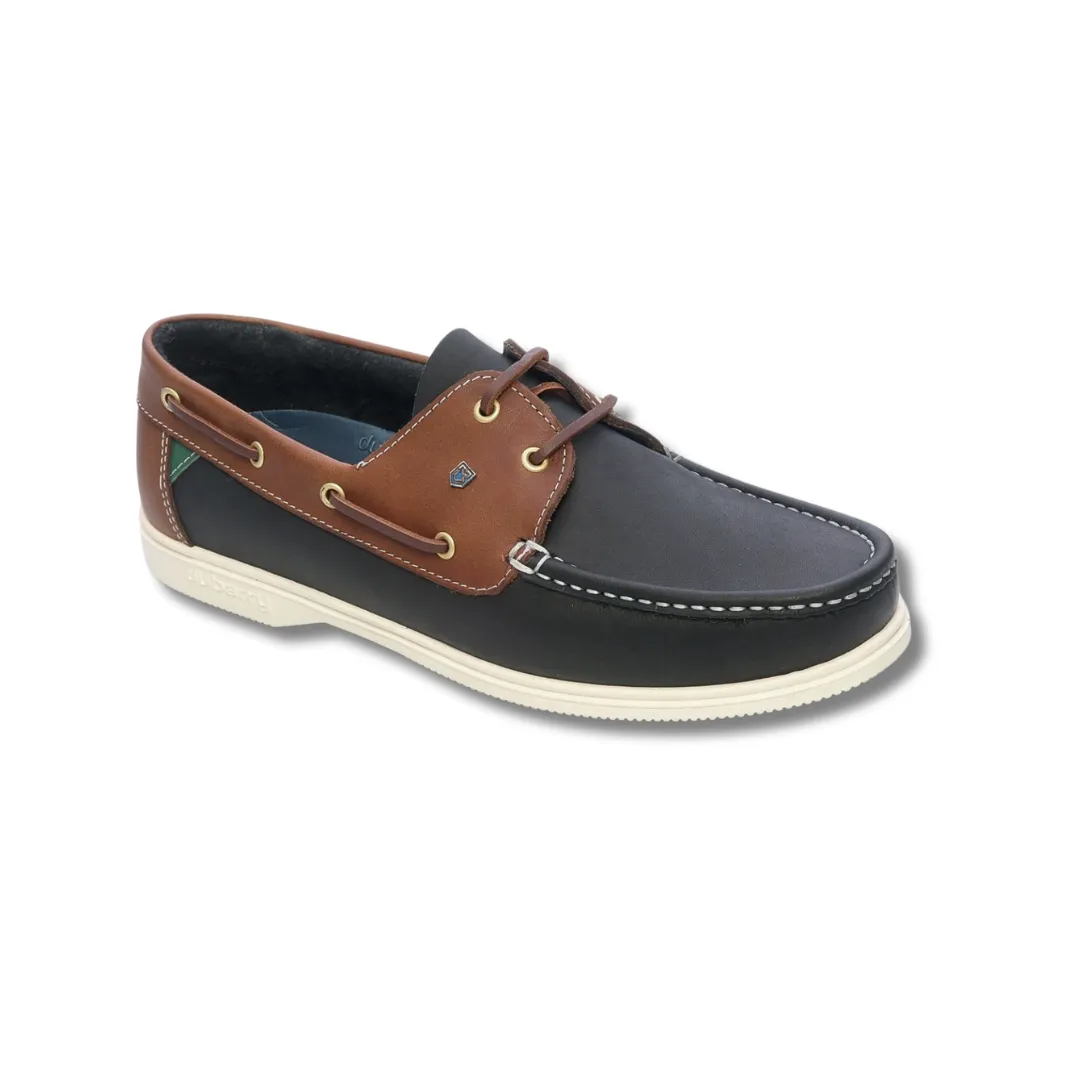 Dubarry Admirals Shoe Navy/Brown Easy Pairing Sleek Build