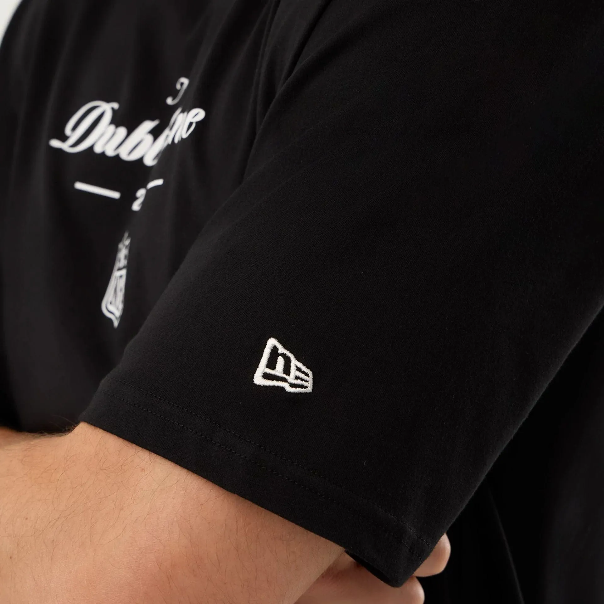 Dublin Game NFL International Series Games Black Oversized T-Shirt Sustainable Material Blend