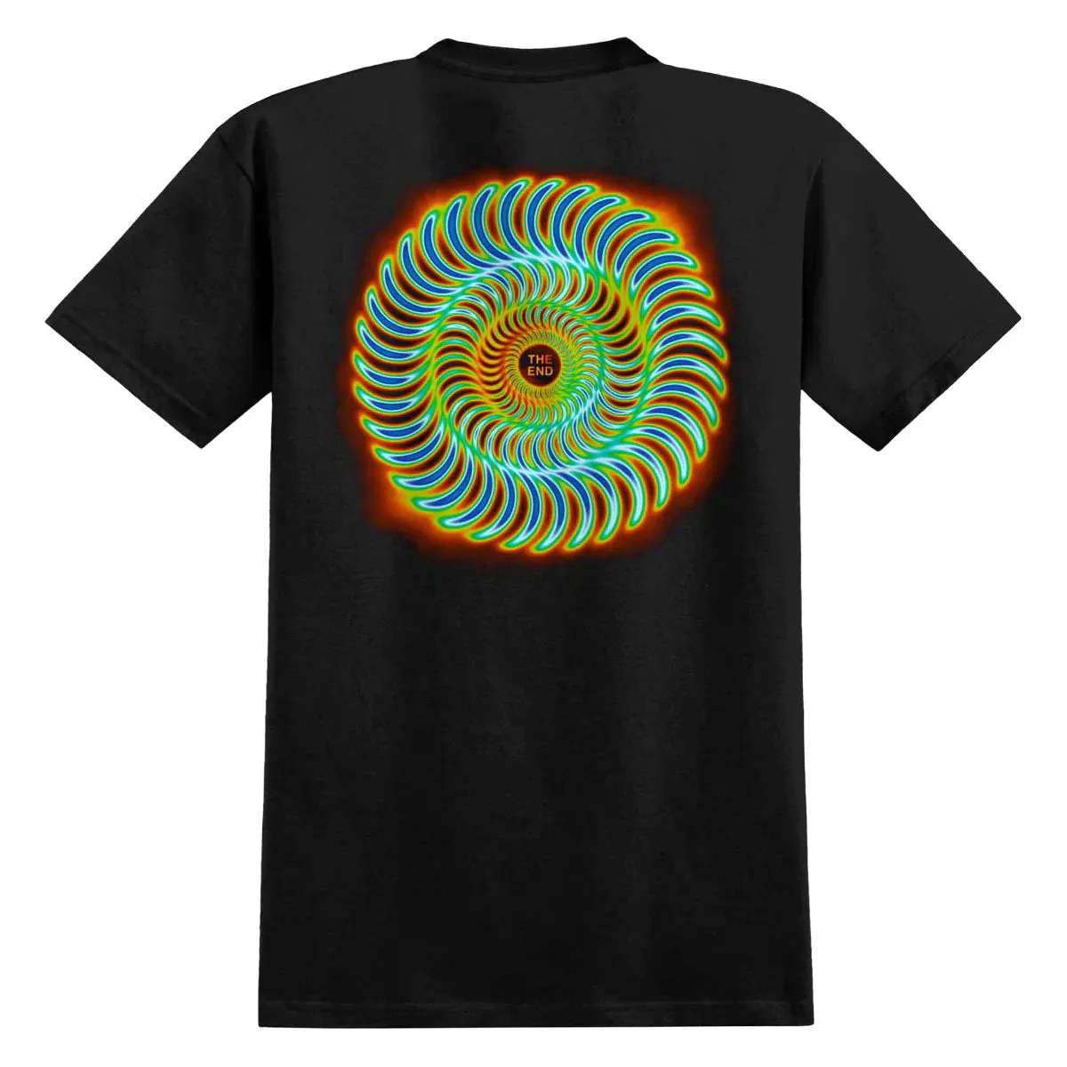 Urban Pulse ReflectiveTrims SPITFIRE RADIOACTIVE CLASSIC SWIRL S/S TSHIRT