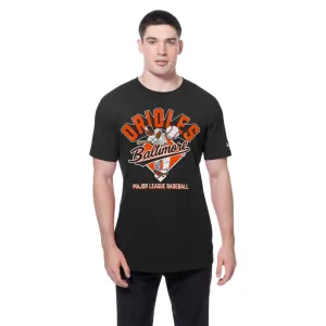 Baltimore Orioles MLB Batting Practice Black T-Shirt Breathable fabric